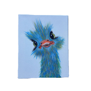 Ostrich Canvas Painting